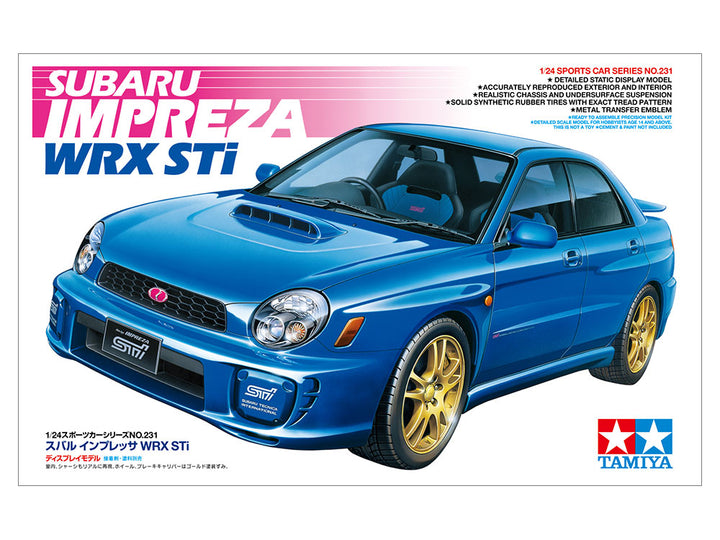 Tamiya - 1/24 Subaru Impreza WRX STi