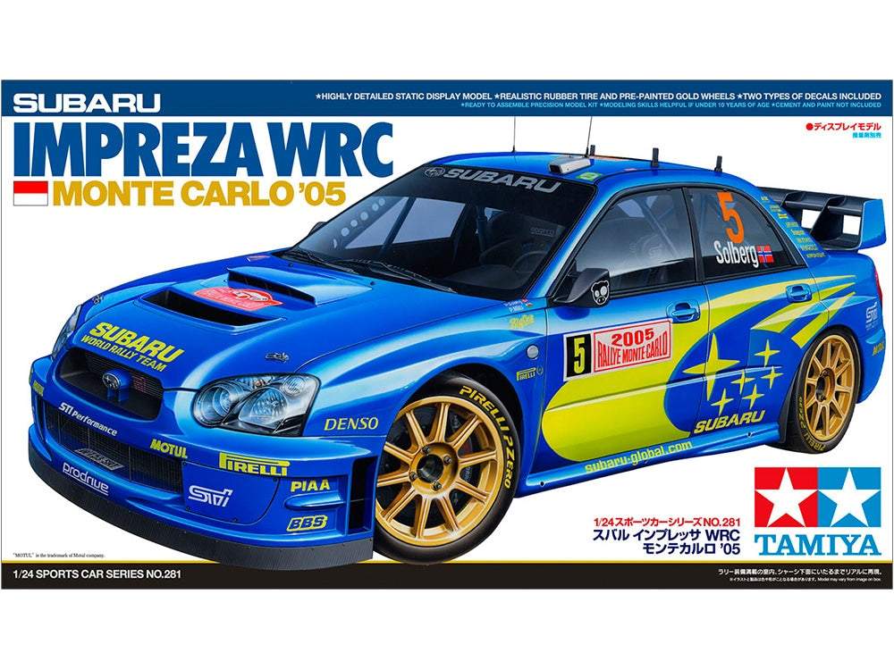 Tamiya - 1/24 Subaru Impreza WRC Monte Carlo '05 – Anchorage House