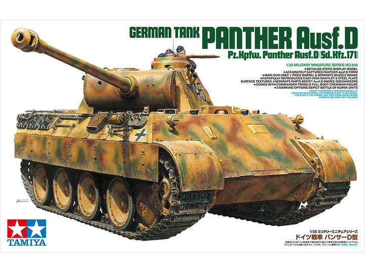 Tamiya - 1/35 German Tank Panther Ausf.D