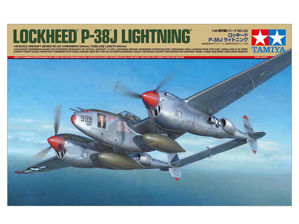 Tamiya - 1/48 Lockheed P-38J Lightning