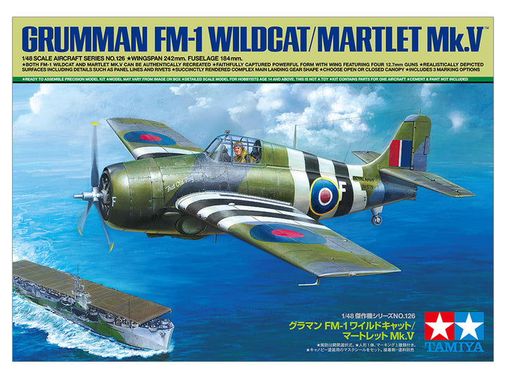 Tamiya - 1/48 Grumman FM-1 Wildcat/Martlet Mk.V