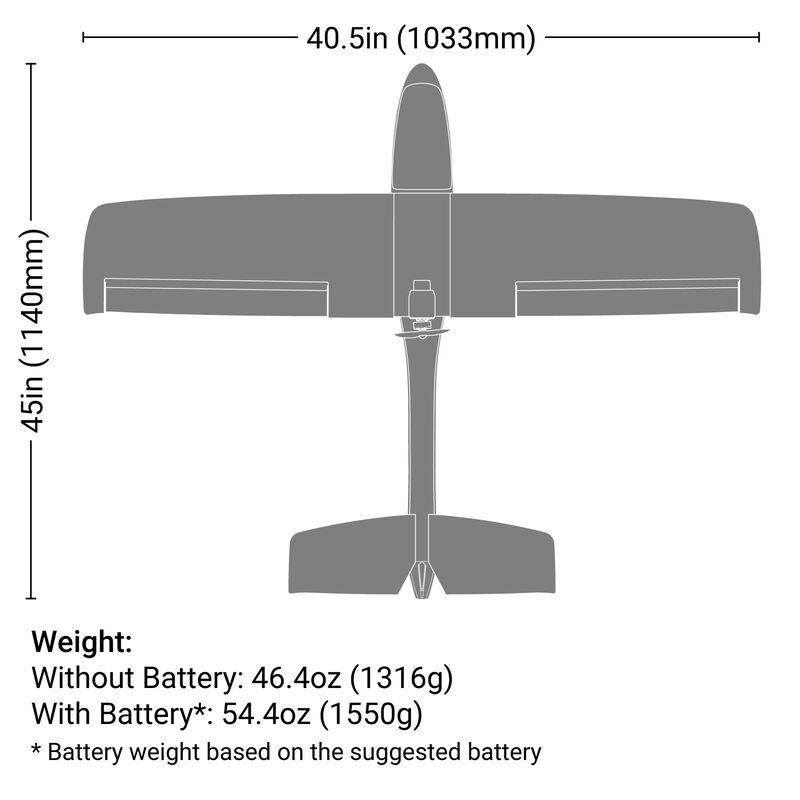 HobbyZone - AeroScout S 2 1.1m RTF Basic with SAFE