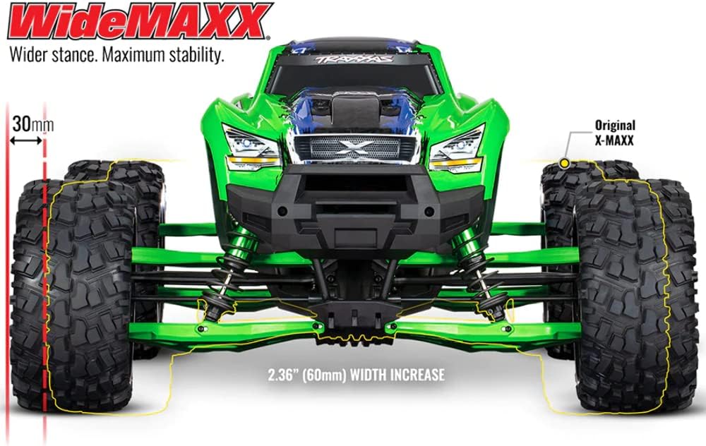 Traxxas - Suspension Kit, X-Maxx WideMaxx, Red: 7895R