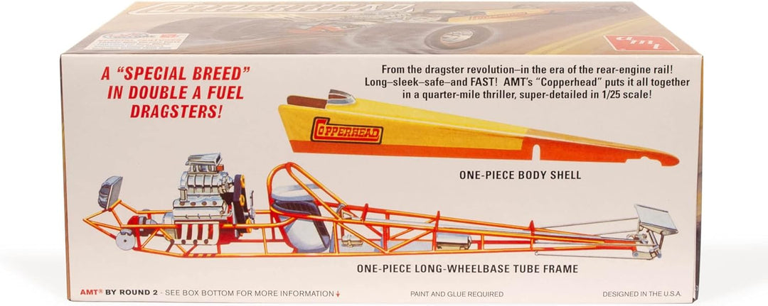 AMT - 1/25 Copperhead Rear-Engine Dragster