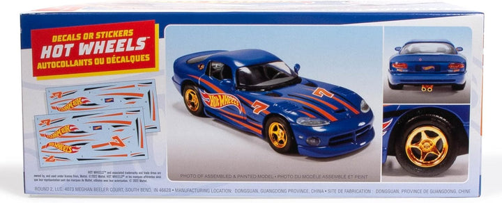 AMT - Hot Wheels 1997 Dodge Viper GTS, Snap-Together 1/25