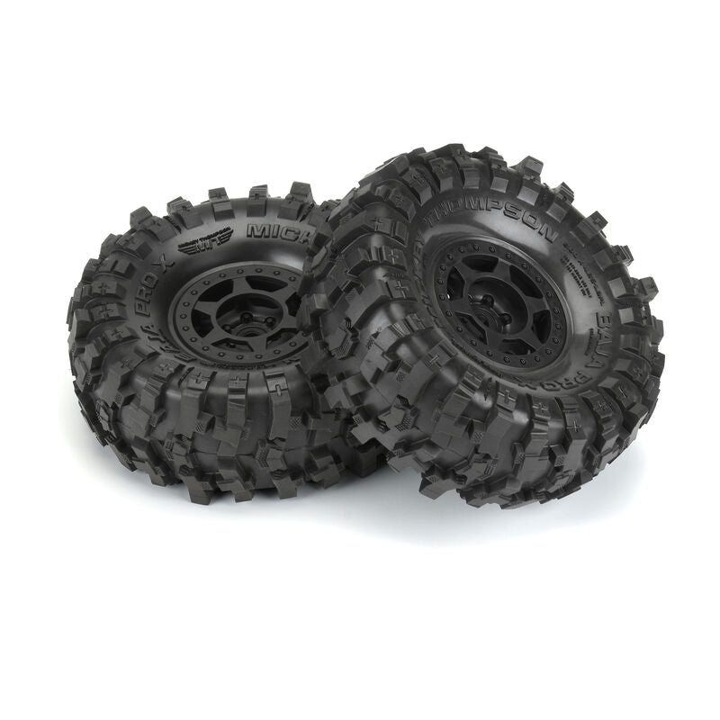 Pro-Line - 1/10 Mickey Thompson Baja Pro X G8 F/R 1.9" MTD 12mm Blk Holcomb (2)