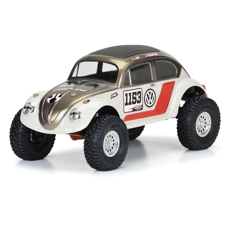 Pro-Line - 1/10 Volkswagen Beetle Clear Body 12.3" (313mm) Wheelbase Crawlers