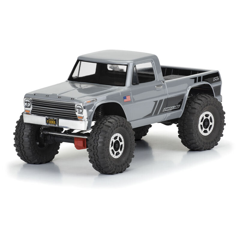 Pro-Line - 1/10 1967 Ford F-100 Clear Body 12.3" (313mm) Wheelbase Crawlers