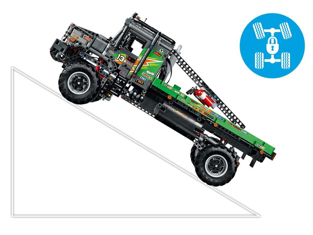 Lego 4x4 Mercedes-Benz Zetros Trial Truck