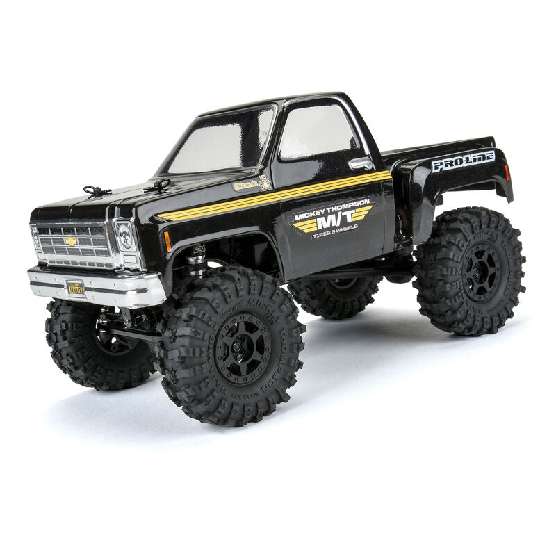 Pro-Line - 1/24 Mickey Thompson Baja Pro X F/R 1.0" MTD 7mm Black Holcomb (4)