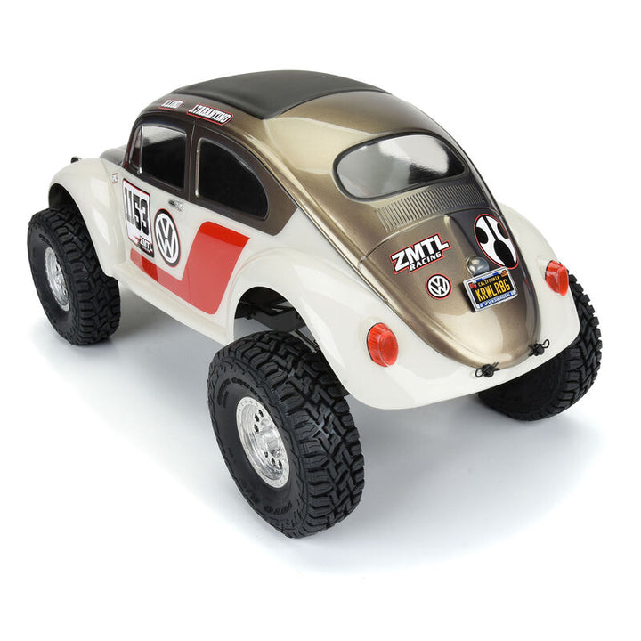 Pro-Line - 1/10 Volkswagen Beetle Clear Body 12.3" (313mm) Wheelbase Crawlers