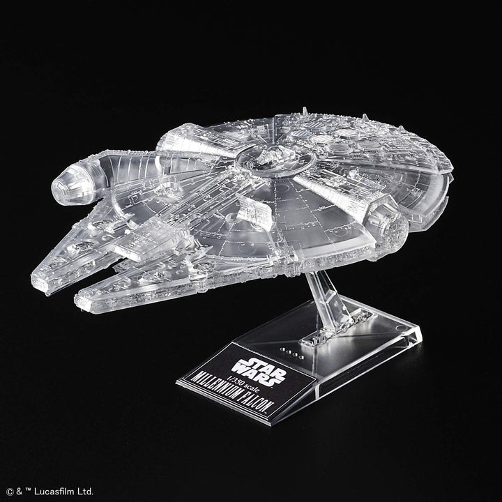 Bandai "Star Wars: The Last Jedi" Clear Vehicle Set Poe's Boosted X-Wing Fighter, Blue Squadron Resistance X-Wing