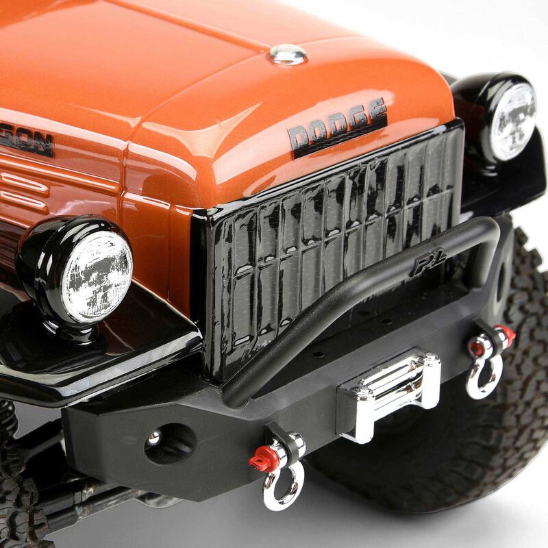 Pro-Line - 1/10 1946 Dodge Power Wagon Clear Body 12.3" (313mm) WB Crawlers