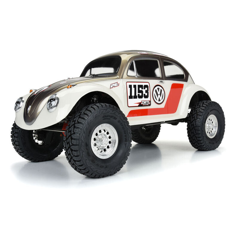 Pro-Line - 1/10 Volkswagen Beetle Clear Body 12.3" (313mm) Wheelbase Crawlers