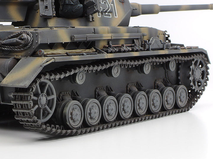 Tamiya - 1/35 German Tank Panzerkampfwagen IV Ausf.G Early Production & Motorcycle Set "Eastern Front"