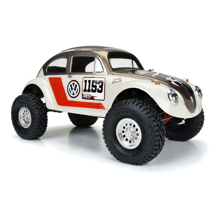 Pro-Line - 1/10 Volkswagen Beetle Clear Body 12.3" (313mm) Wheelbase Crawlers