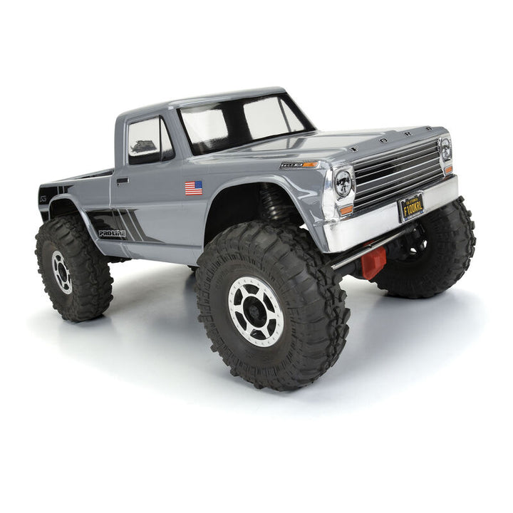 Pro-Line - 1/10 1967 Ford F-100 Clear Body 12.3" (313mm) Wheelbase Crawlers