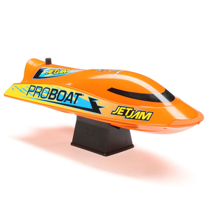 Pro Boat Jet Jam V2 12" Self-Righting Pool Racer Brushed RTR, Orange
