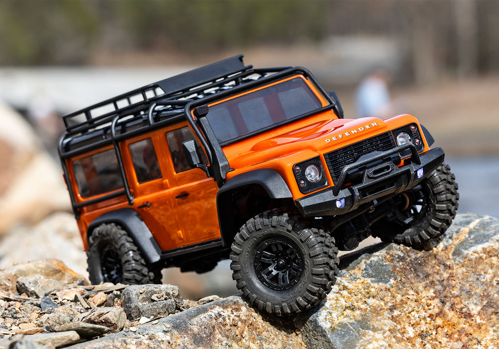 Defender TRX4 TRAXXAS クローラー Traxxas TRX-4M Land Rover Defender: 1/18 Scale 4WD Crawler