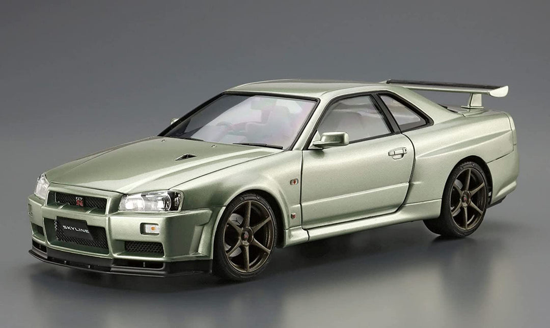 Aoshima - Nissan BNR34 Skyline GT-R V-specII Nür. '02