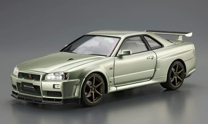 Aoshima - Nissan BNR34 Skyline GT-R V-specII Nür. '02