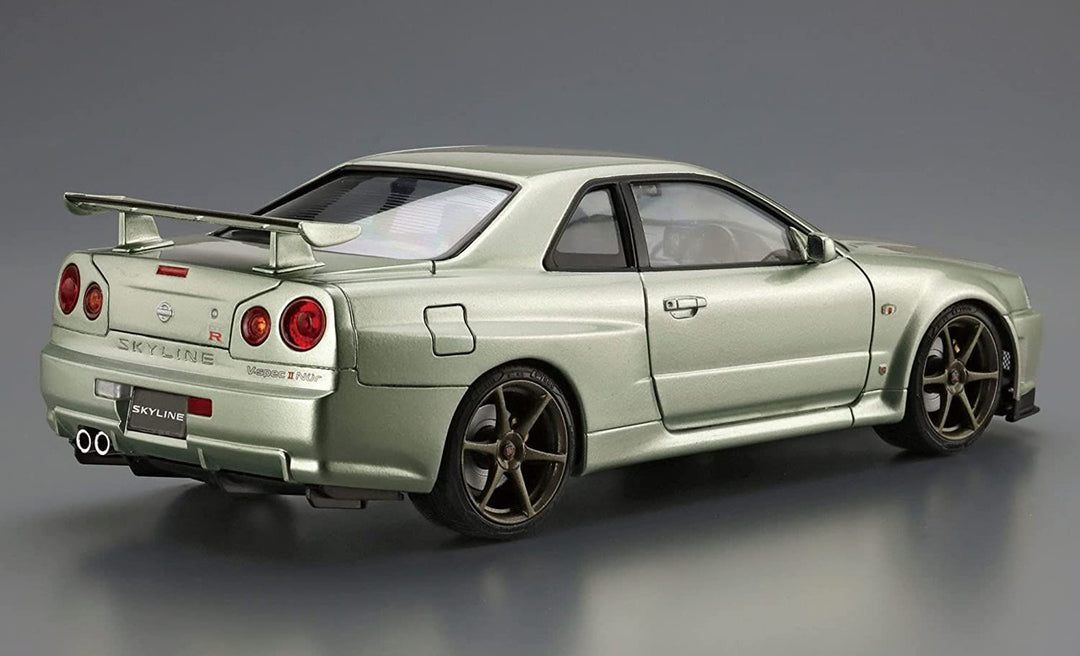 Aoshima - Nissan BNR34 Skyline GT-R V-specII Nür. '02