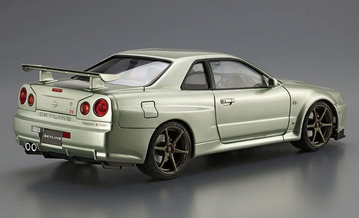 Aoshima - Nissan BNR34 Skyline GT-R V-specII Nür. '02