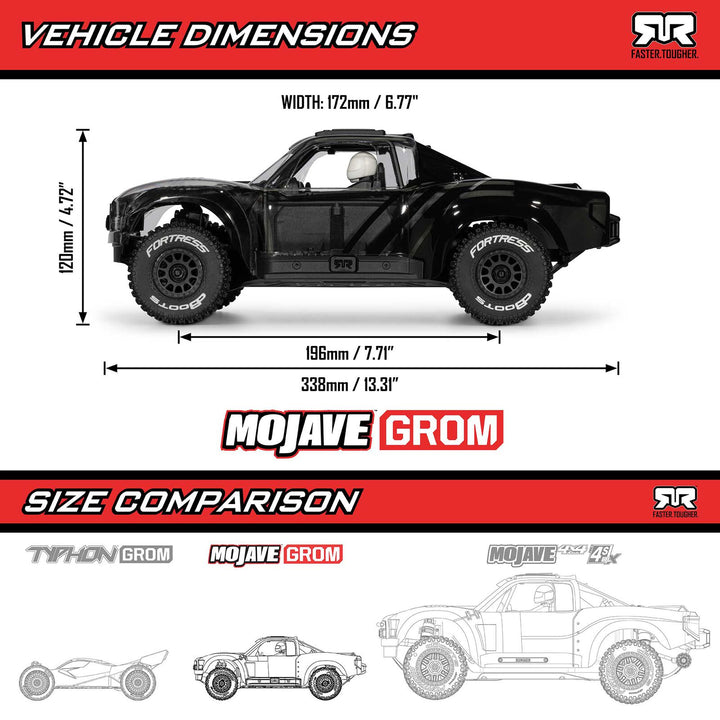 Arrma - 1/16 MOJAVE GROM RTA Kit