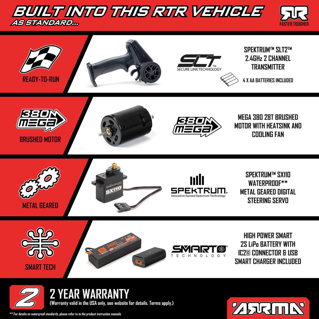 Arrma - 1/16 MOJAVE GROM RTA Kit