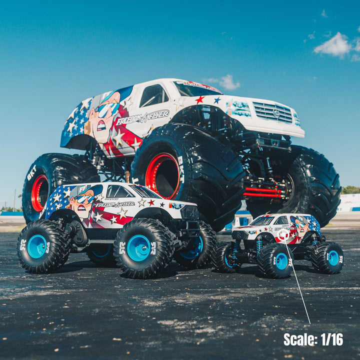 Arrma - 1/16 FREEDOM FLYER GROM 4WD Monster Truck RTR