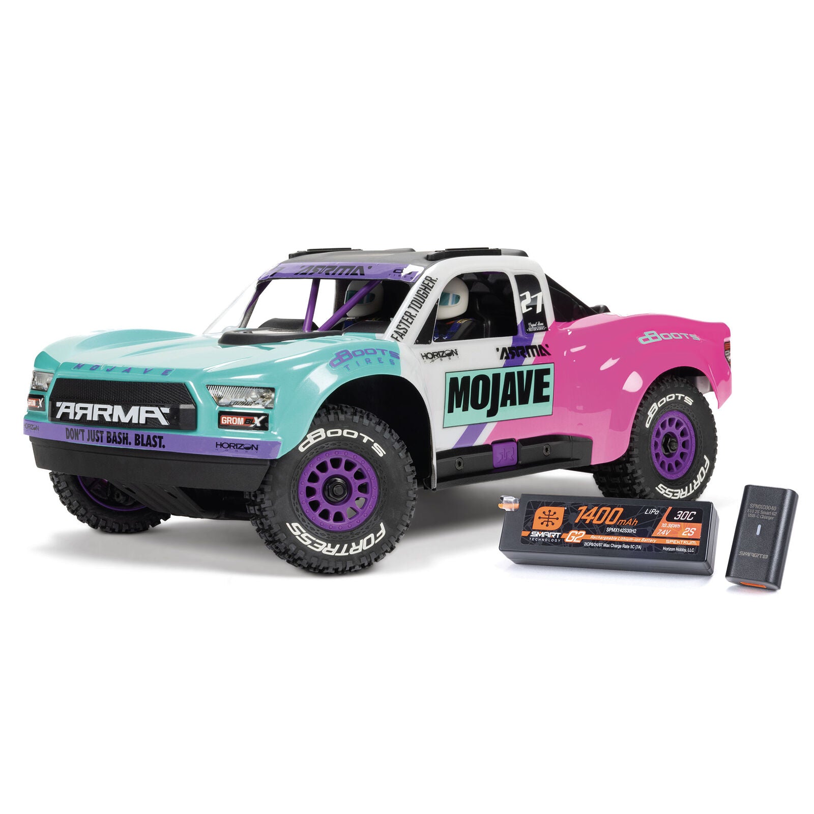 Arrma - 1/16 MOJAVE GROM 223S DSC 4X4 RTR Brushless Desert Truck