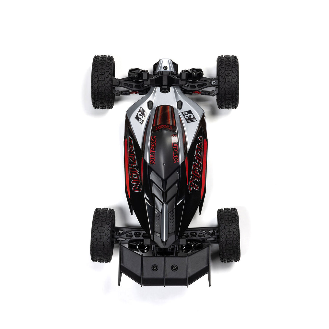 Arrma - 1/14 TYPHON GROM 223S DSC 4X4 RTR Brushless Buggy, Silver