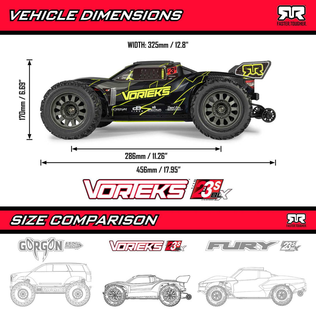 Arrma - 1/10 VORTEKS DSC 223S