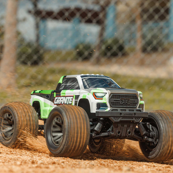 Arrma - 1/10 GRANITE MEGA 665 4X4 RTR Brushed Monster Truck