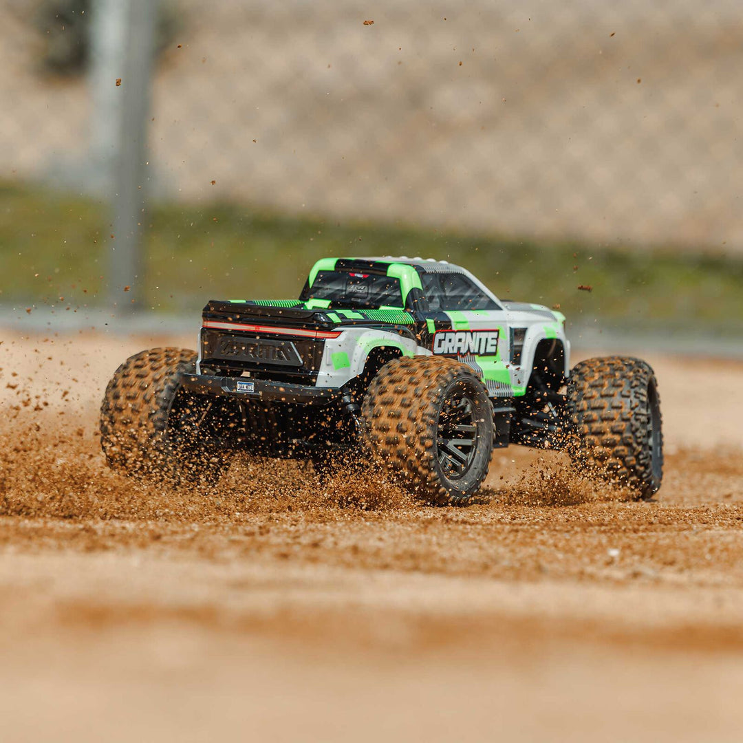 Arrma - 1/10 GRANITE MEGA 665 4X4 RTR Brushed Monster Truck