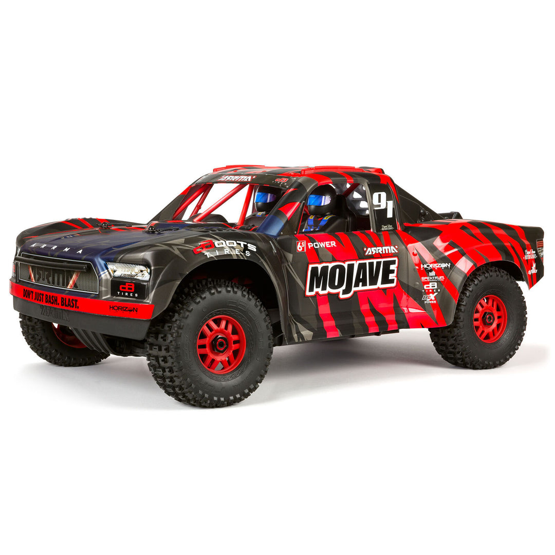 Arrma - 1/7 MOJAVE 6S V2 4WD BLX Desert Truck with Spektrum Firma RTR