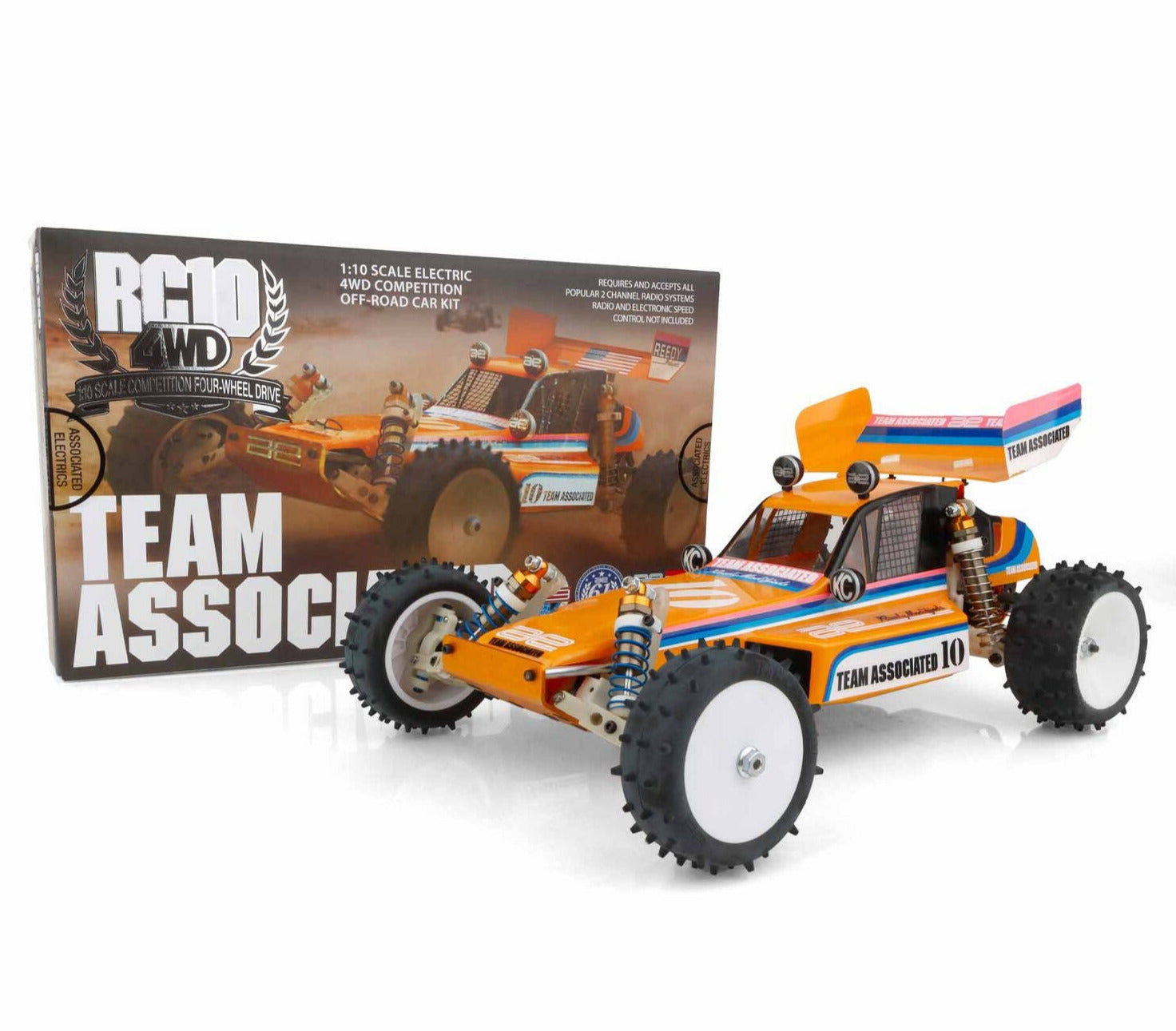 Team Associated RC10 オフロードRCカー Team Associated - 1/10 RC10 4WD Off-Road Buggy Kit