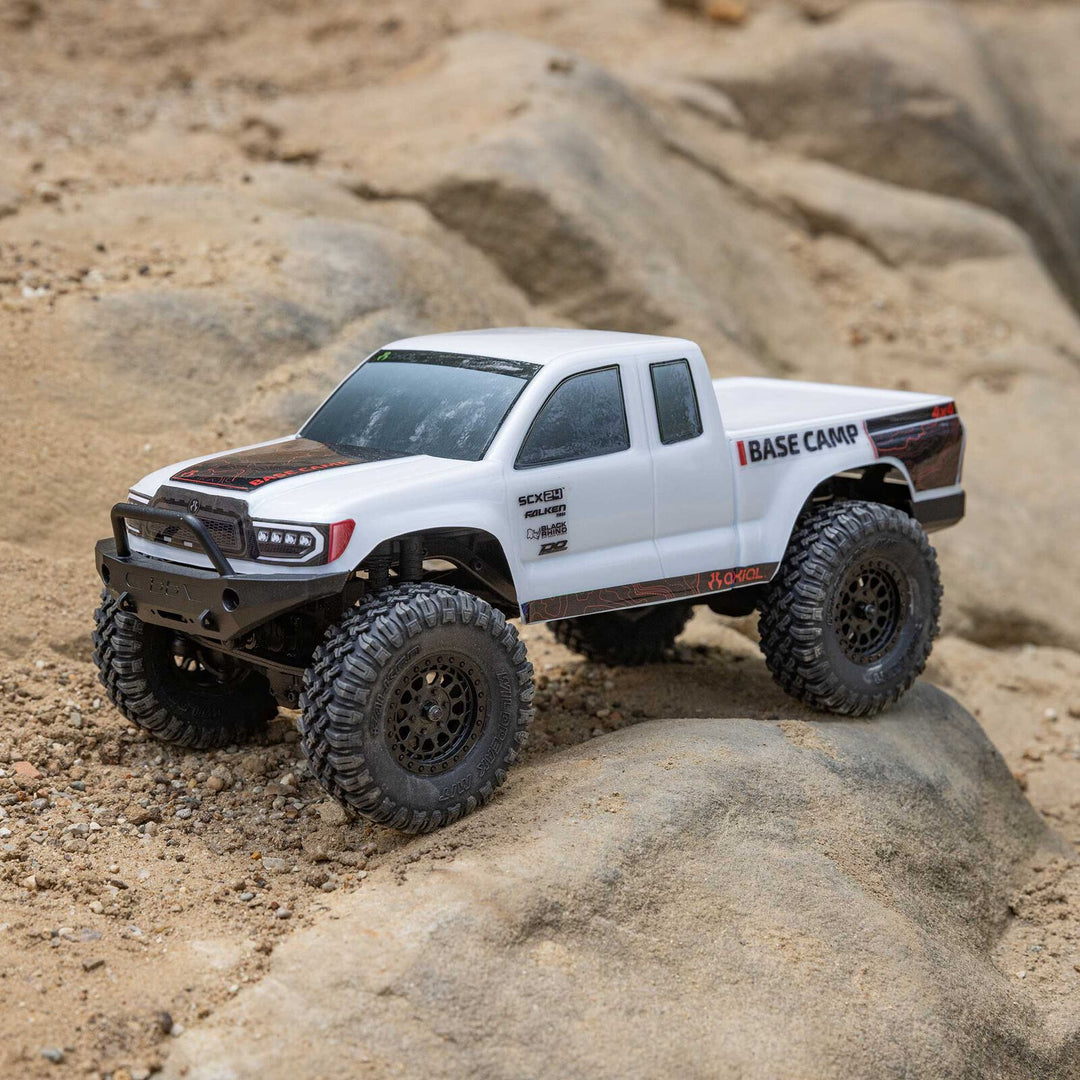 Axial - 1/24 SCX24 Base Camp 4X4 RTR Brushed Rock Crawler