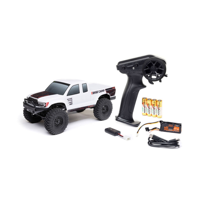 Axial - 1/24 SCX24 Base Camp 4X4 RTR Brushed Rock Crawler