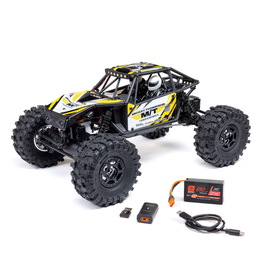 Axial - 1/18 UTB18 Capra 4WS 4X4 RTR Brushed Rock Crawler