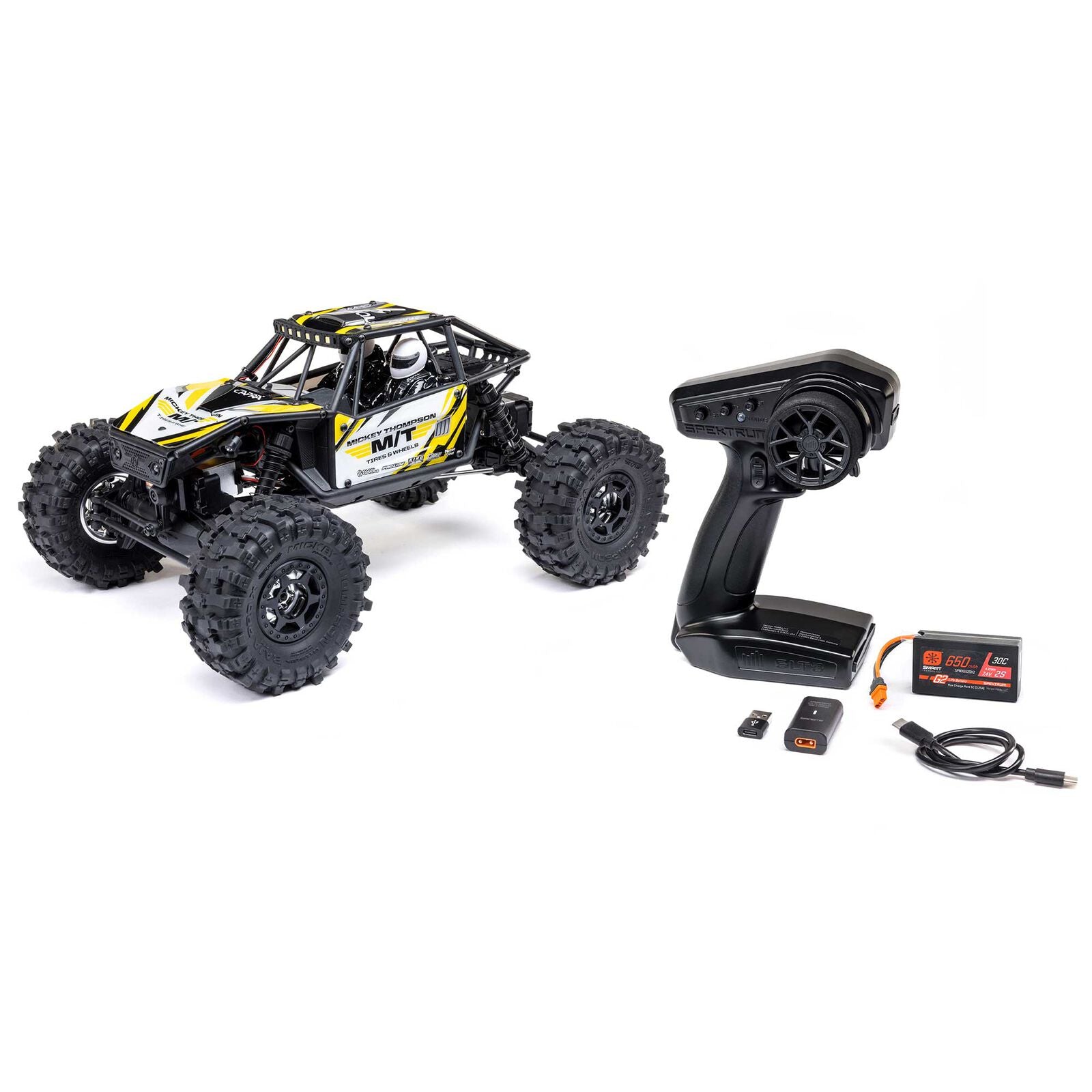 Axial - 1/18 UTB18 Capra 4WS 4X4 RTR Brushed Rock Crawler