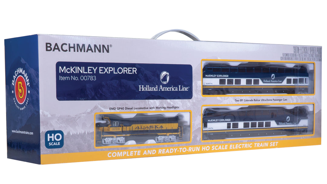 Bachmann - McKinely Explorer Train Set (HO Scale)