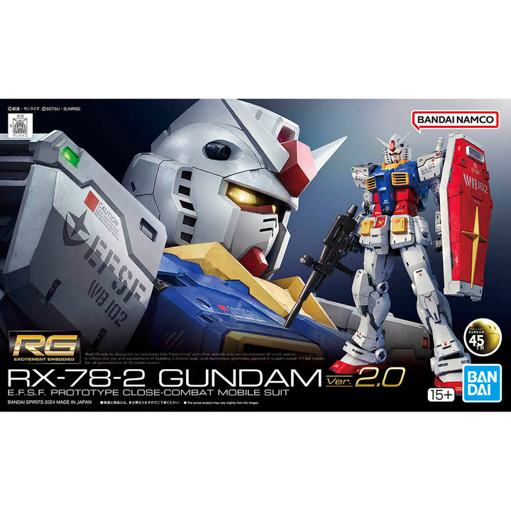 Bandai - RG RX-78-2 Gundam Ver.2.0