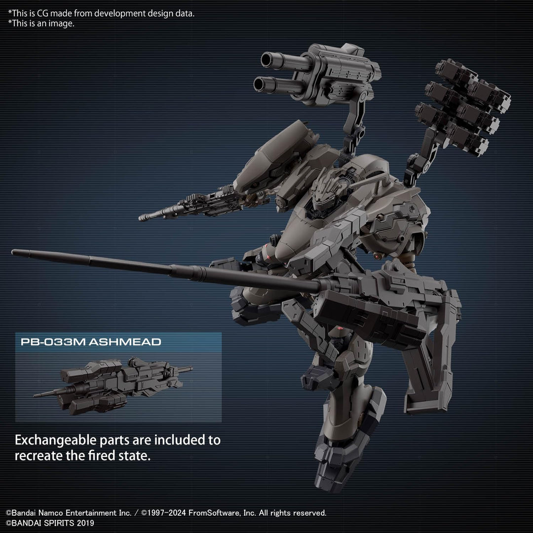 Bandai - 30MM / Armored Core VI Fires of Rubicon RaD CC-2000 Orbiter Nightfall Raven