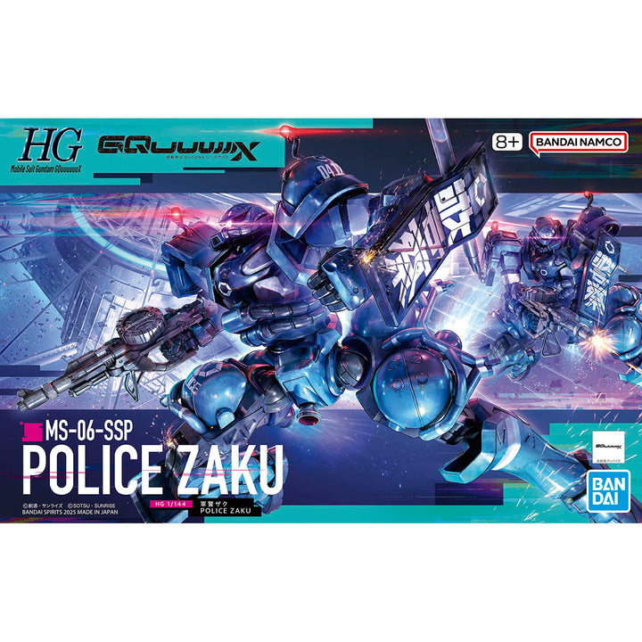 Bandai - HG GQuuuuuuX MS-06-SSP Police Zaku