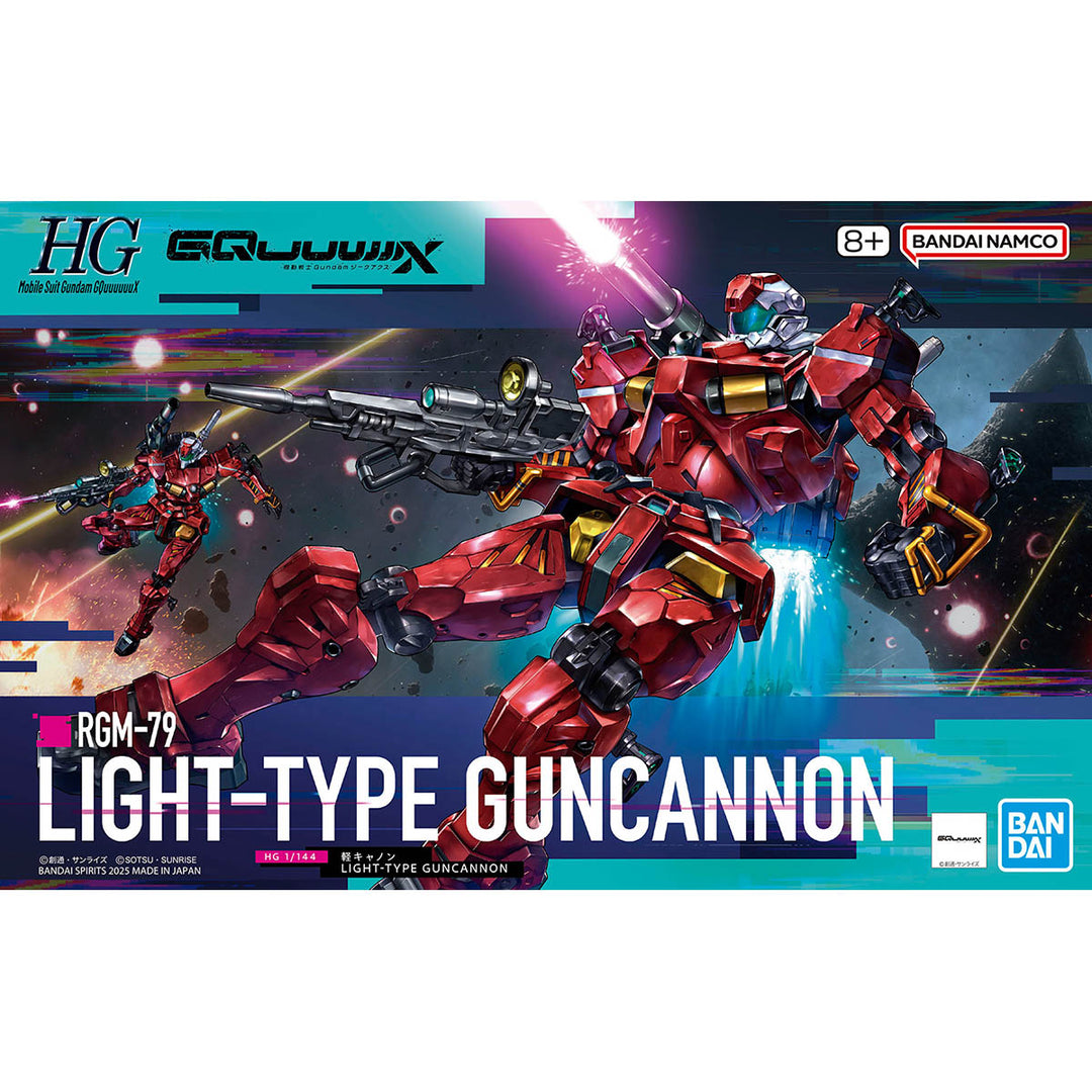 Bandai - HG GQuuuuuuX RGM-79 Light-Type Guncannon