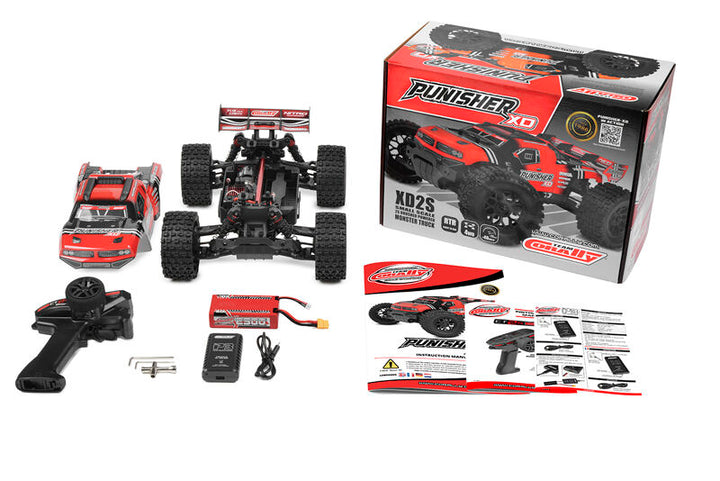 Team Corally - 1/12 Punisher XD 4WD 2S RTR Monster Truck