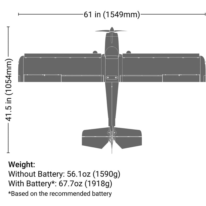 E-flite - Timber 1.5m 10th Anniversary Special Edition BNF Basic with AS3X+ and SAFE Select