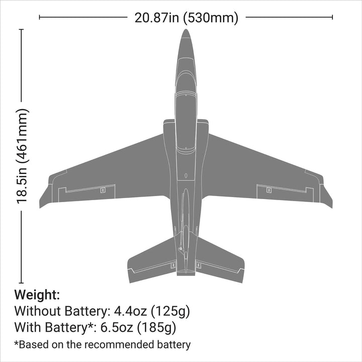E-flite - UMX Viper 30mm EDF Jet BNF Basic with AS3X and SAFE Select