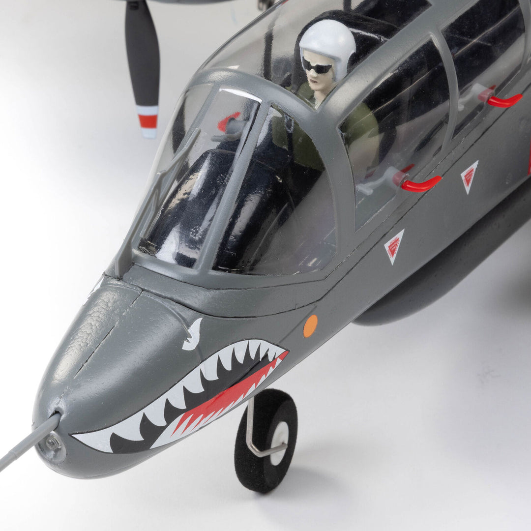 E-flite - Micro OV-10 Bronco 645mm BNF Basic with AS3X and SAFE Select